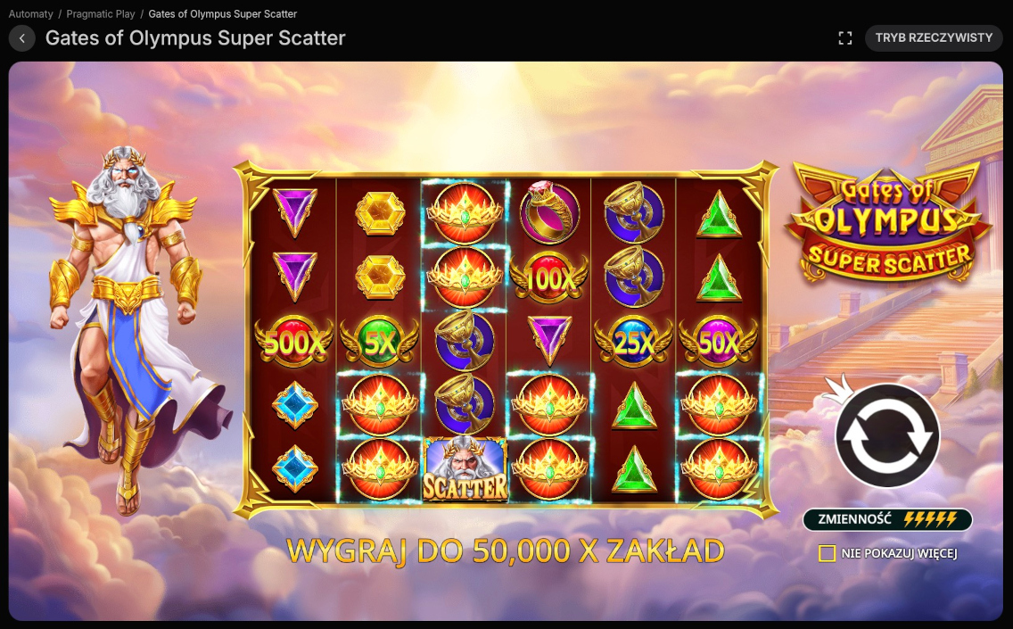 tryb demo Parimatch Casino