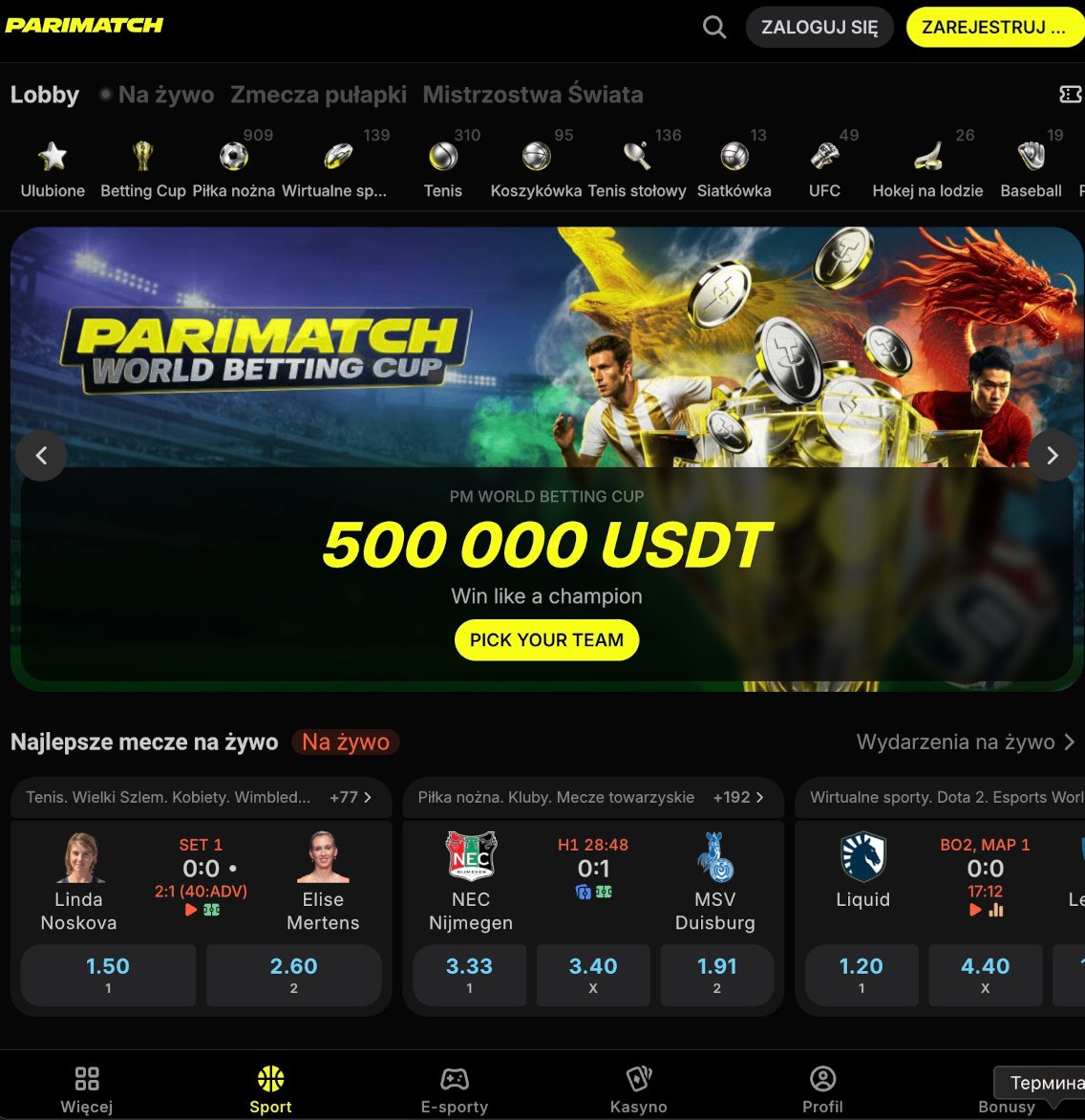 Parimatch Sport Betting